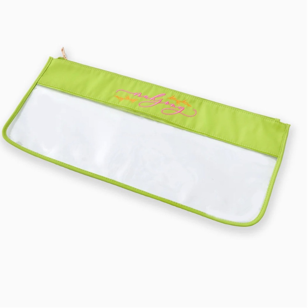 Green Mahjong Tile Bag